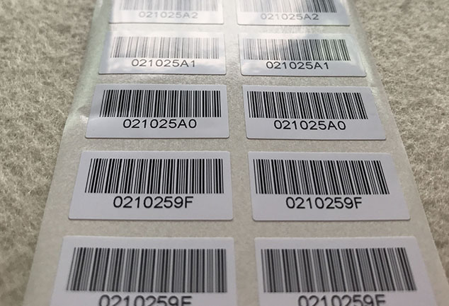 Sequentially Numbered Barcode Labels – China Sticker Print