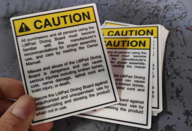 Custom Safety Labels