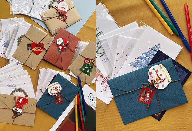 christmas labels for envelopes